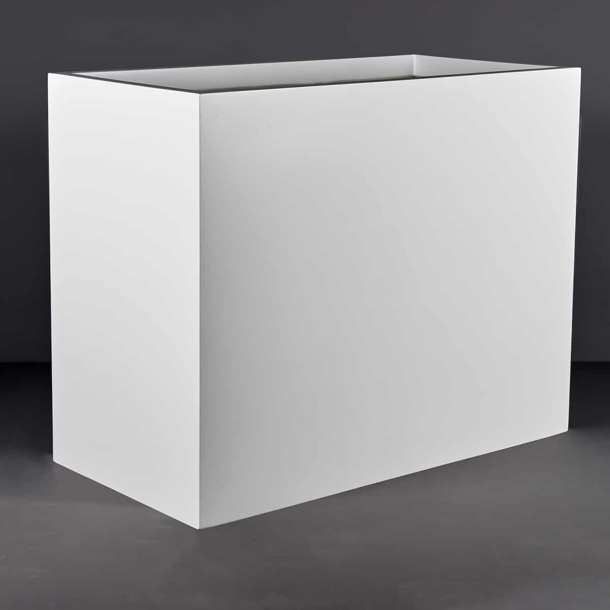 Maceta rectangular alta Darwin